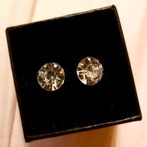Stud Sterling Crystal earrings